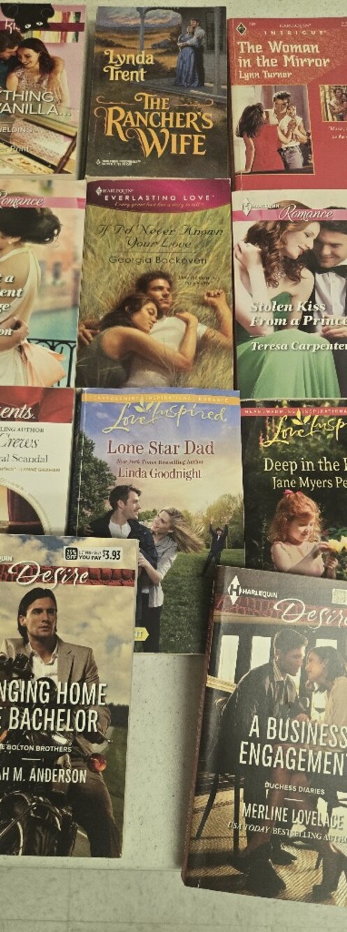 11 Romance Paperback Books